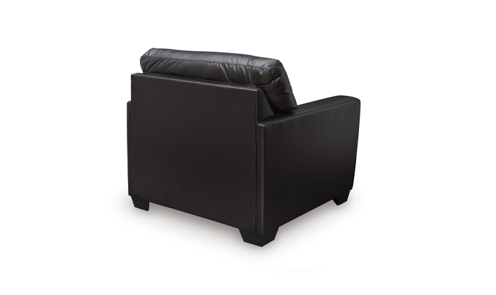 Modern Heritage Glennbre Faux Leather Chair-Jennifer Furniture
