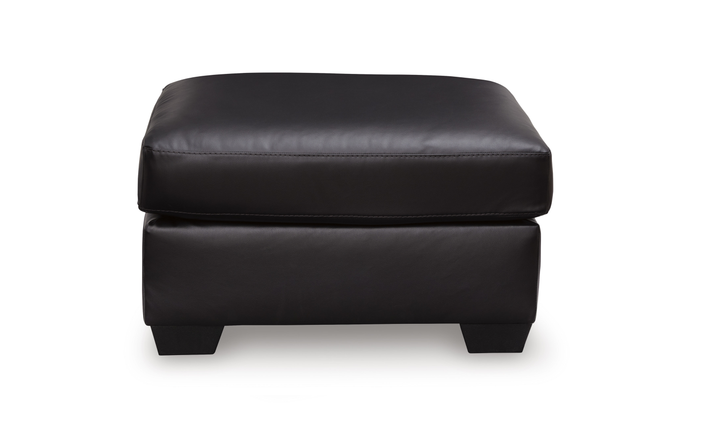 Modern Heritage Glennbre Faux Leather Ottoman