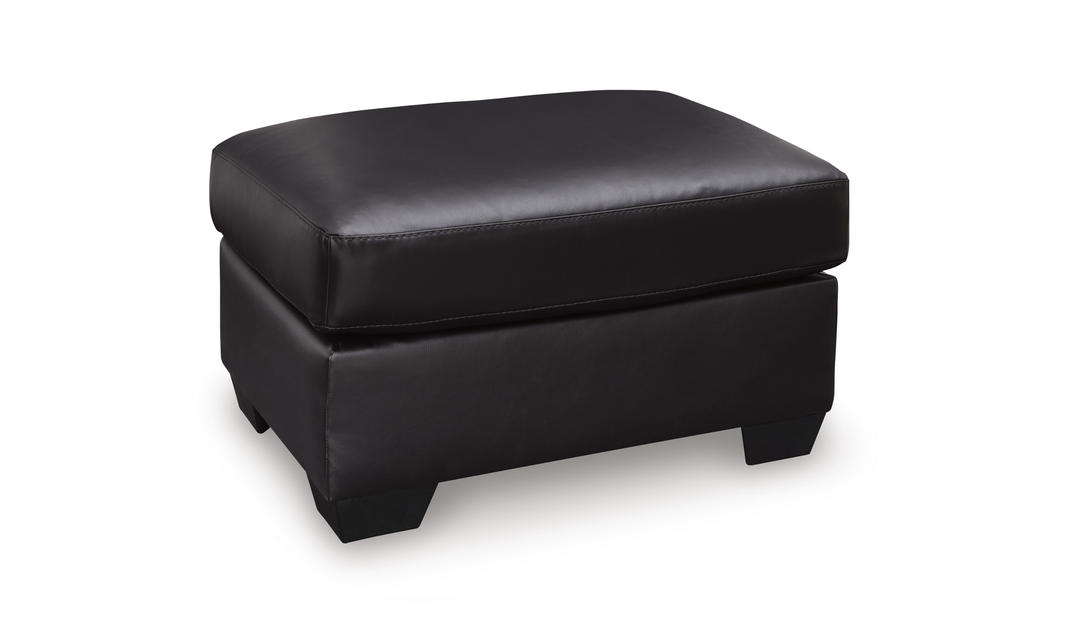 Modern Heritage Glennbre Faux Leather Ottoman