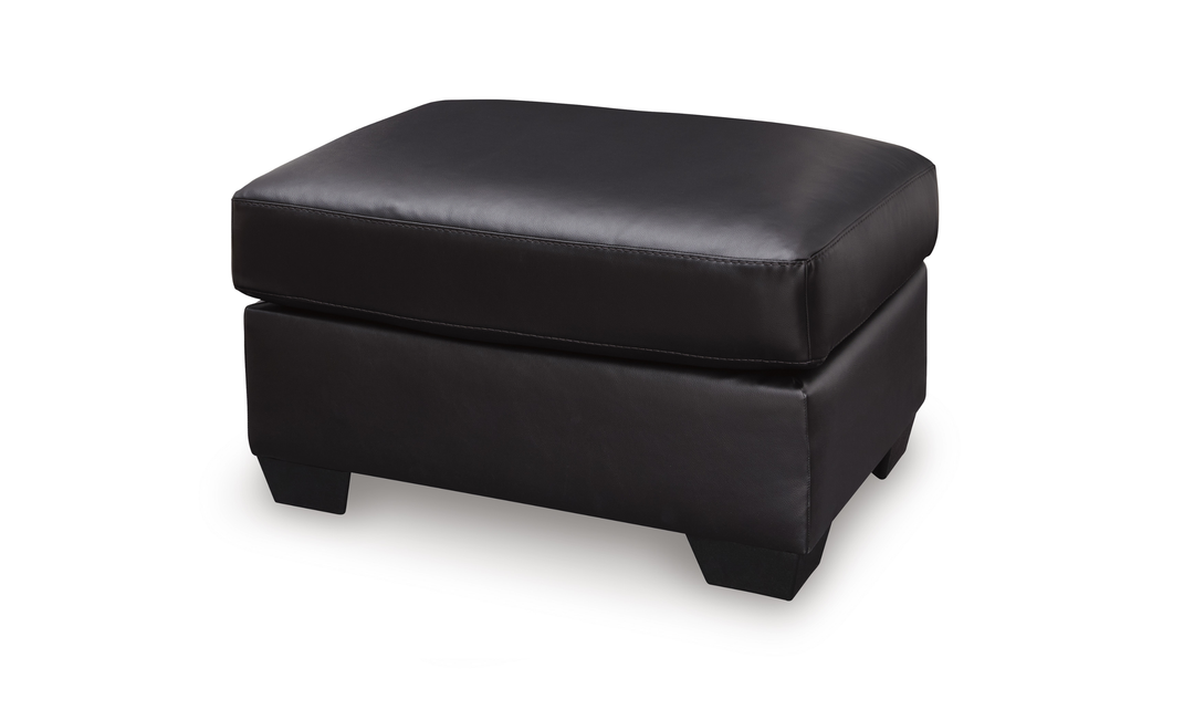 Modern Heritage Glennbre Faux Leather Ottoman
