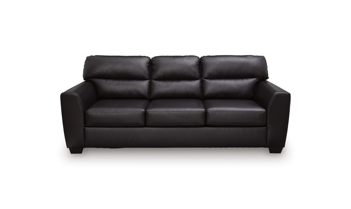 Modern Heritage Glennbre Faux Leather Sofa-Jennnifer Furniture
