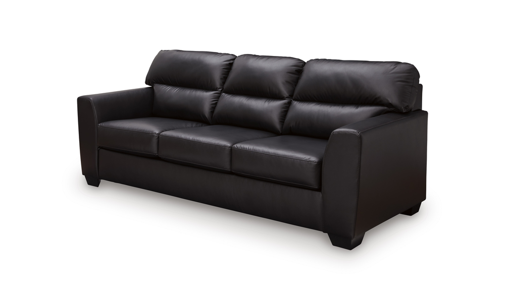 Modern Heritage Glennbre Faux Leather Sofa-Jennnifer Furniture