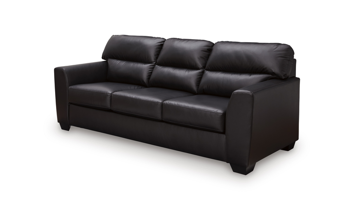 Modern Heritage Glennbre Faux Leather Sofa-Jennnifer Furniture