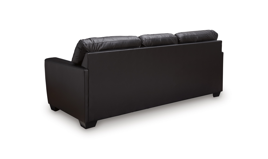 Modern Heritage Glennbre Faux Leather Sofa-Jennnifer Furniture