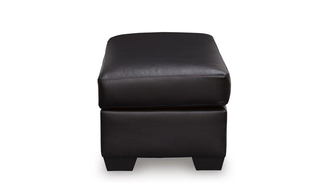 Modern Heritage Glennbre Faux Leather Ottoman