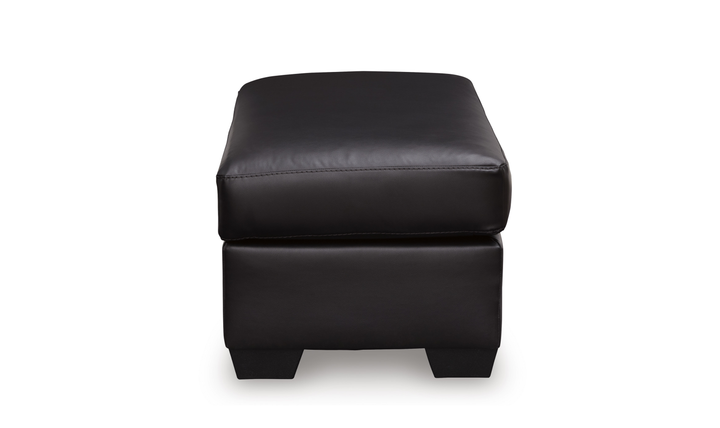 Modern Heritage Glennbre Faux Leather Ottoman