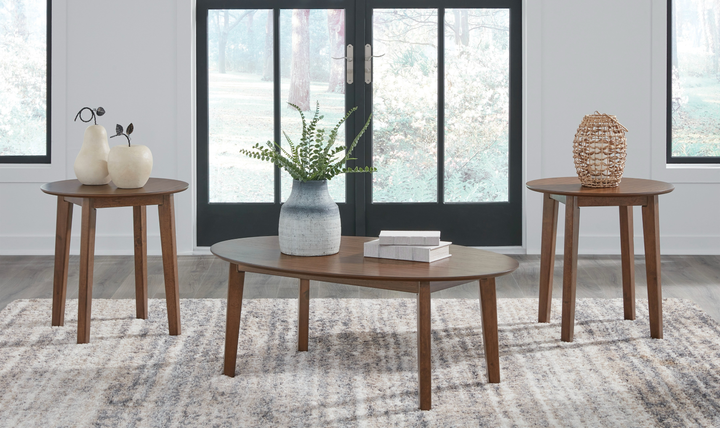 Modern Heritage Gordonay Wood Occasional Table Set