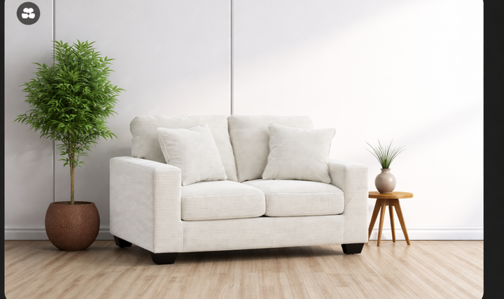 Modern Heritage Greenbriar Fabric Loveseat