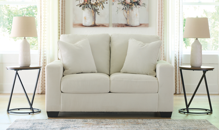 Modern Heritage Greenbriar Fabric Loveseat