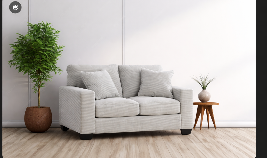 Modern Heritage Greenbriar Fabric Loveseat
