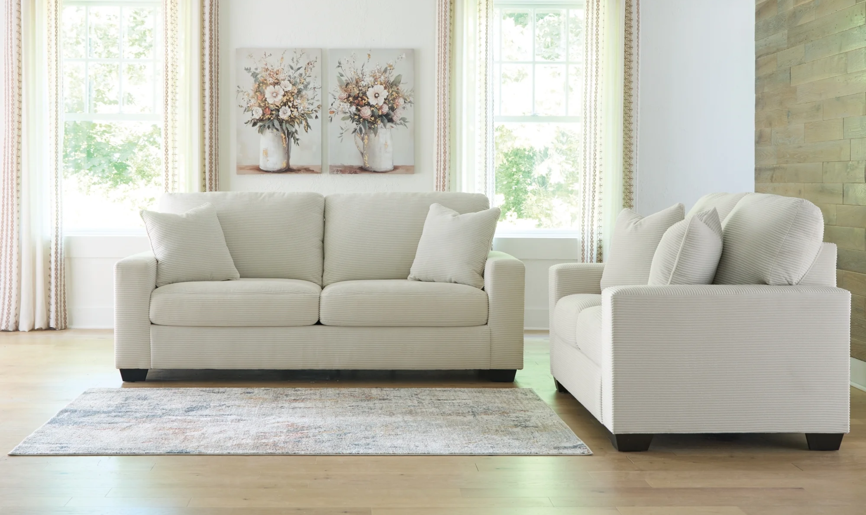 Modern Heritage Greenbriar Fabric Living Room Set
