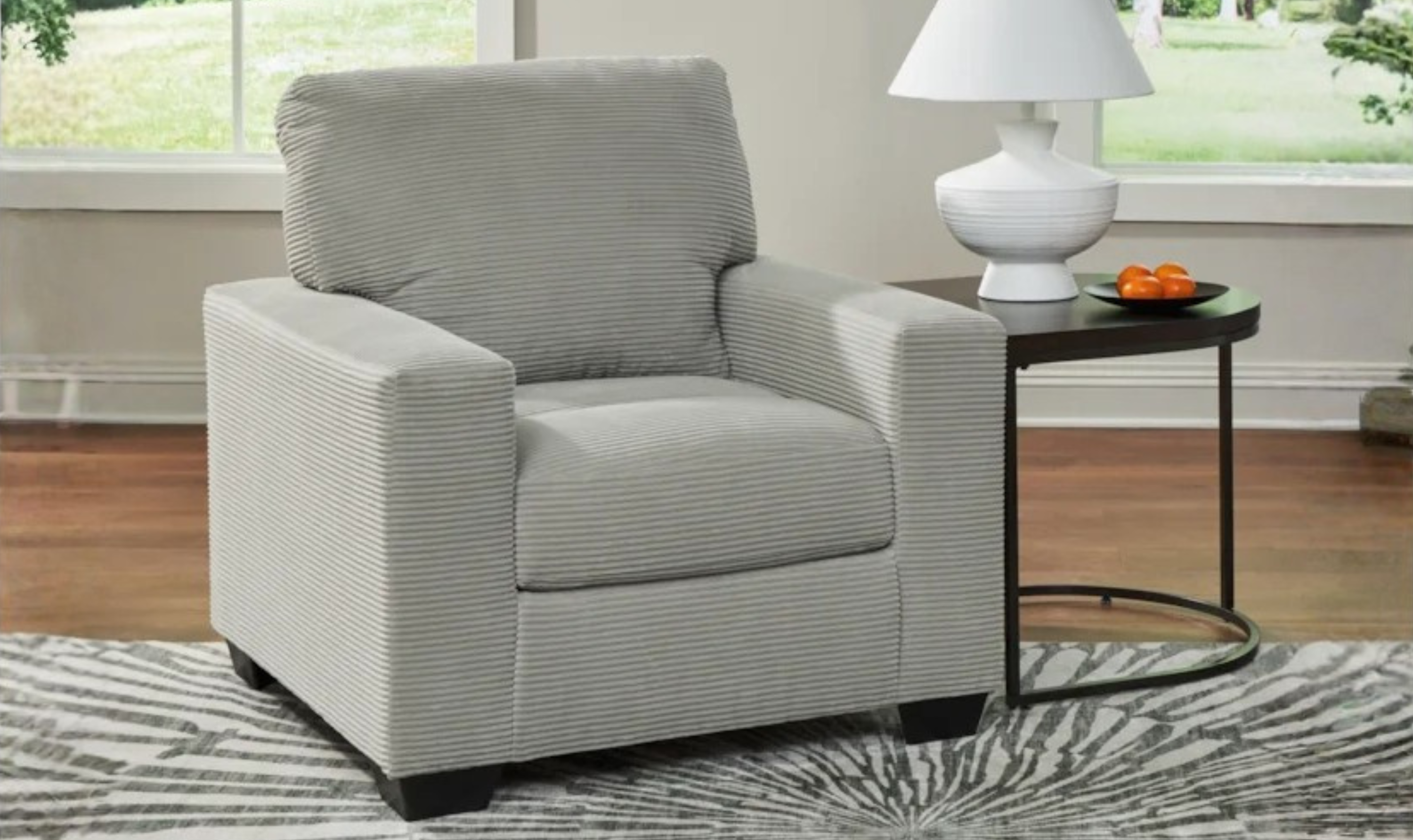 Modern Heritage Greenbriar Fabric Living Room Set