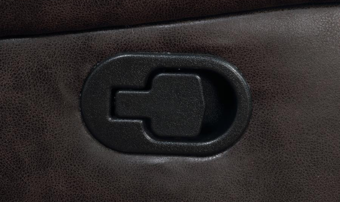 Coaster Greer Leather Motion Reclining Sofa With USB Port