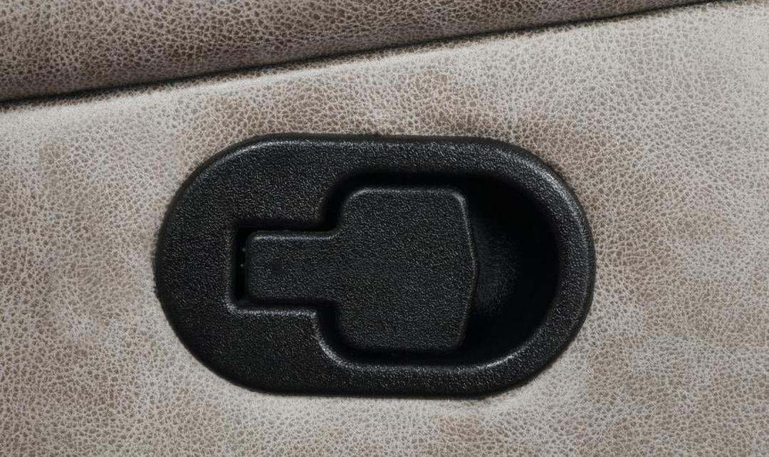 Coaster Greer Leather Motion Reclining Sofa With USB Port