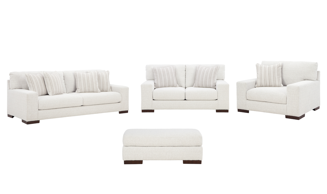 Modern Heritage Hartside Polyester Upholstered Living Room Set-Jennifer Furniture