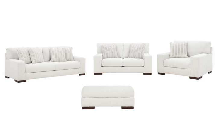 Modern Heritage Hartside Polyester Upholstered Living Room Set-Jennifer Furniture