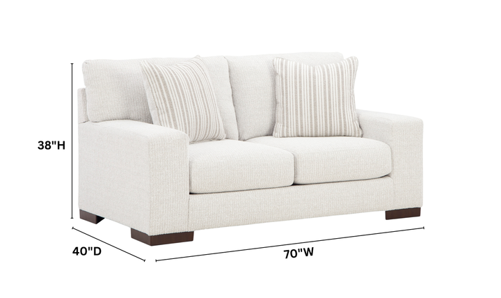 Modern Heritage Hartside Polyester Upholstered Living Room Set-Jennifer Furniture