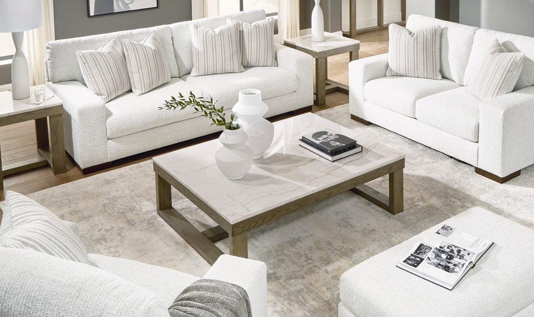 Modern Heritage Hartside Polyester Upholstered Living Room Set-Jennifer Furniture