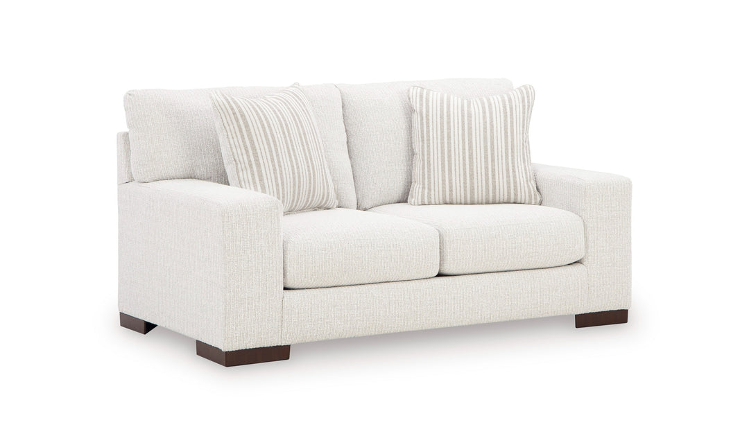 Modern Heritage Hartside Polyester Upholstered Loveseat-Jennifer Furniture
