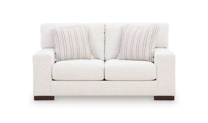 Modern Heritage Hartside Polyester Upholstered Loveseat-Jennifer Furniture