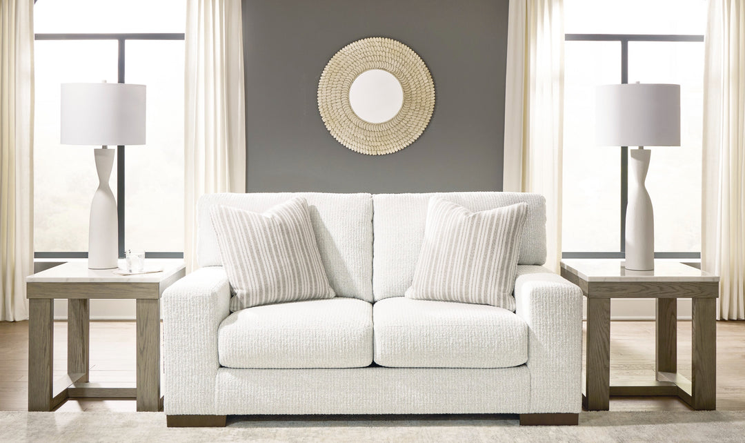 Modern Heritage Hartside Polyester Upholstered Loveseat-Jennifer Furniture
