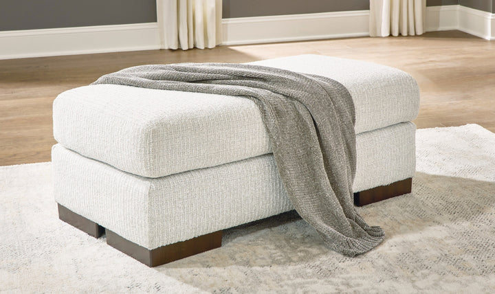 Modern Heritage Hartside Polyester Upholstered Ottoman-Jennifer Furniture