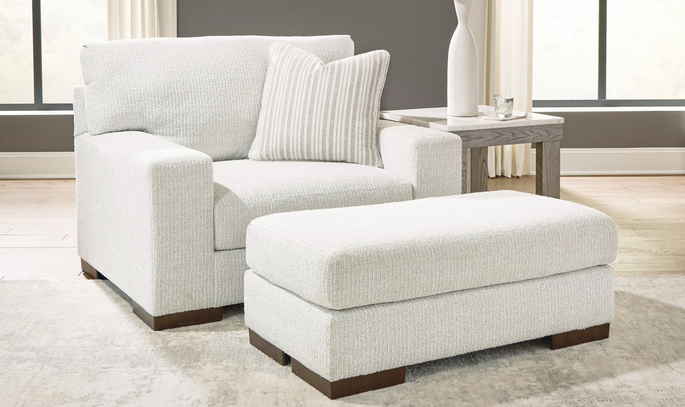 Modern Heritage Hartside Polyester Upholstered Ottoman-Jennifer Furniture