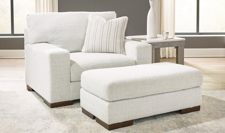 Modern Heritage Hartside Polyester Upholstered Ottoman-Jennifer Furniture
