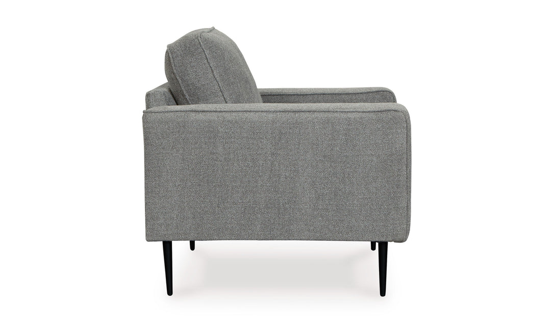 Modern Heritage Hazela Fabric Upholstered Chair with Track Arms-Jennifer Furniture