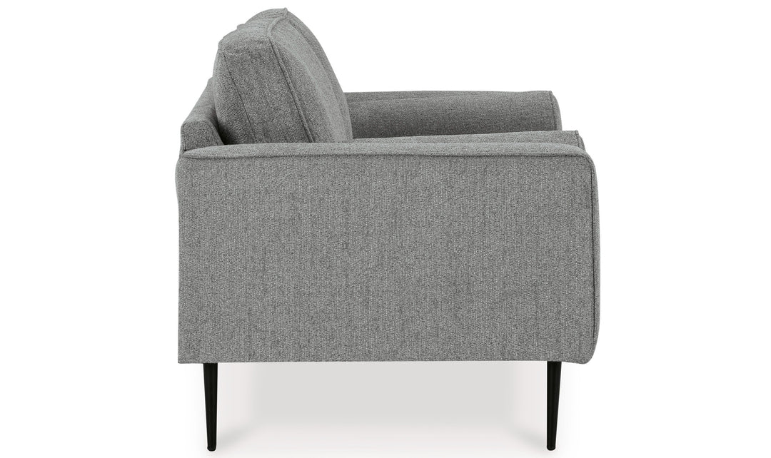 Modern Heritage Hazela Fabric Upholstered Chair with Track Arms-Jennifer Furniture