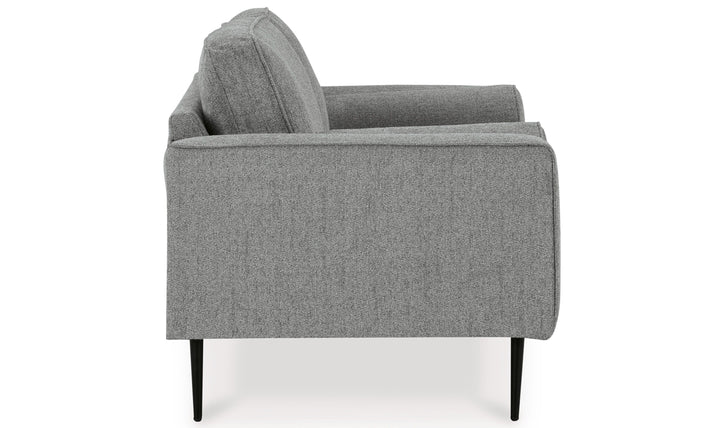 Modern Heritage Hazela Fabric Upholstered Chair with Track Arms-Jennifer Furniture
