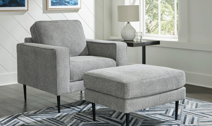 Modern Heritage Hazela Fabric Upholstered Chair with Track Arms-Jennifer Furniture
