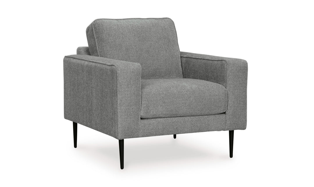 Modern Heritage Hazela Fabric Upholstered Chair with Track Arms-Jennifer Furniture