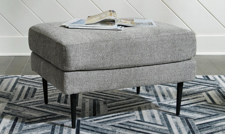 Modern Heritage Hazela Fabric Upholstered Ottoman-Jennifer Furniture