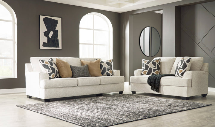 Modern Heritage Heartcort 3-Seater Fabric Sofa With 5 Pillows and Track Arms-Jennifer Furniture