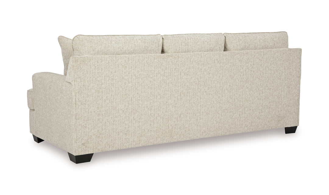 Modern Heritage Heartcort 3-Seater Fabric Sofa With 5 Pillows and Track Arms-Jennifer Furniture