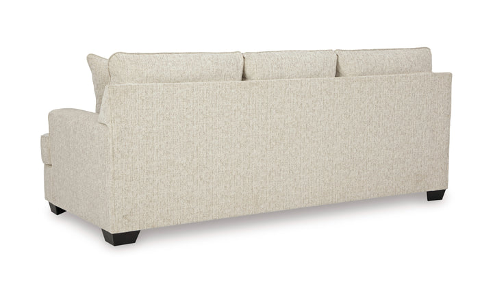 Modern Heritage Heartcort 3-Seater Fabric Sofa With 5 Pillows and Track Arms-Jennifer Furniture