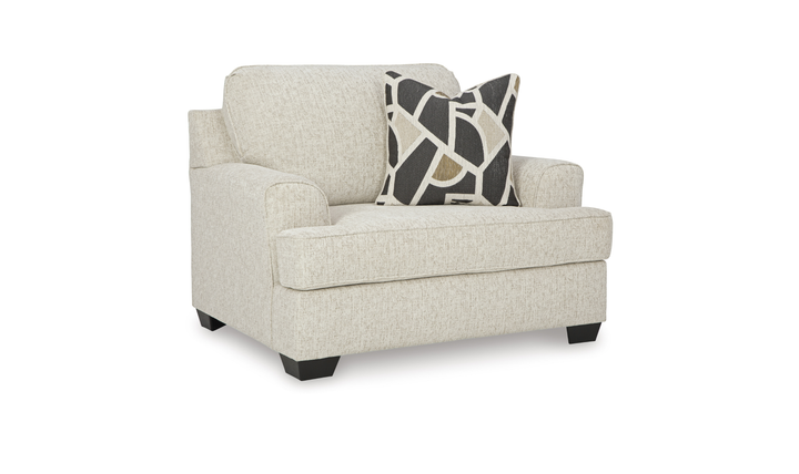 Modern Heritage Heartcort Fabric Living Room Set in Quartz-Jennifer Furniture