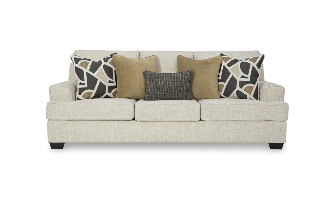 Modern Heritage Heartcort Fabric Living Room Set in Quartz-Jennifer Furniture