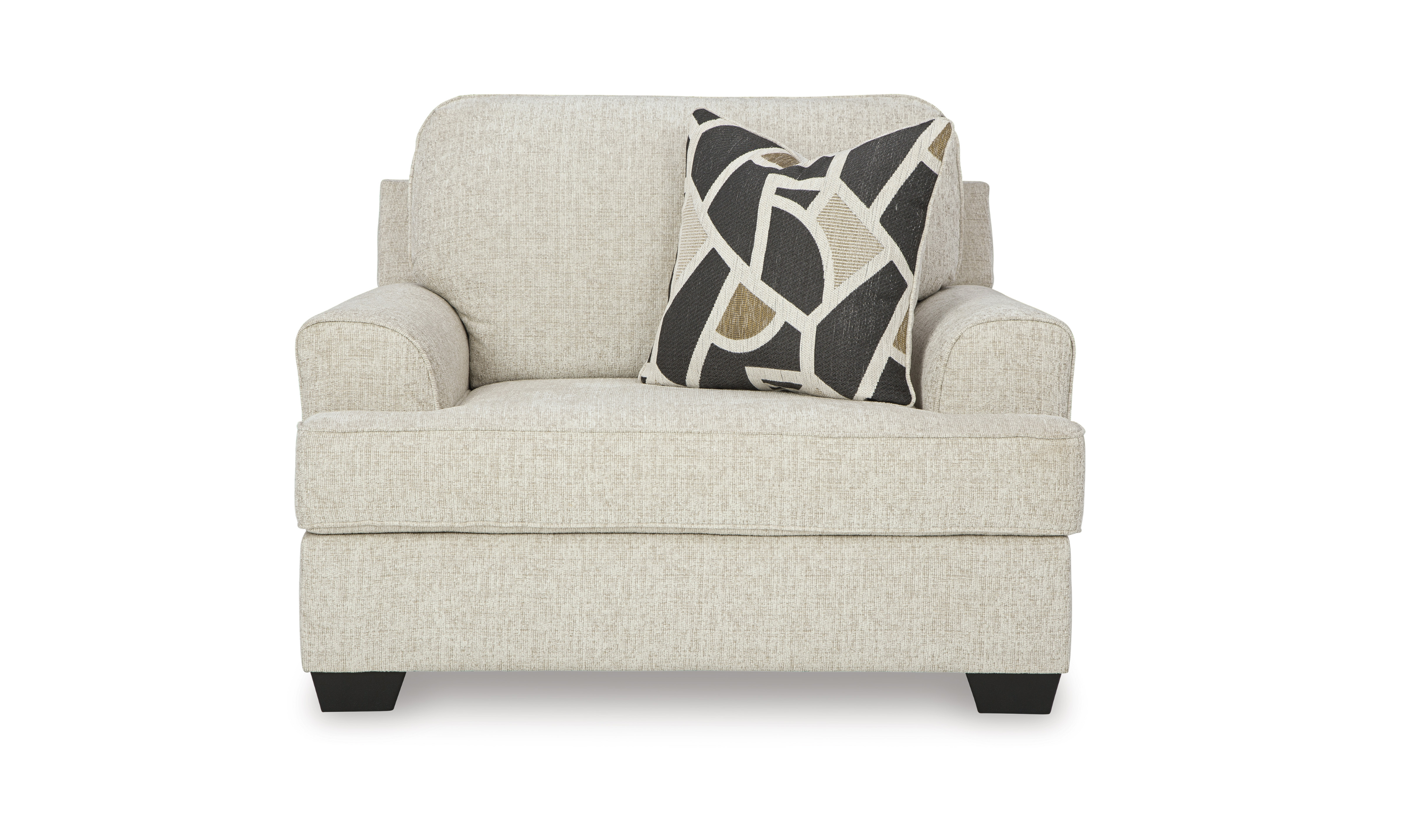 Modern Heritage Heartcort Fabric Living Room Set in Quartz-Jennifer Furniture