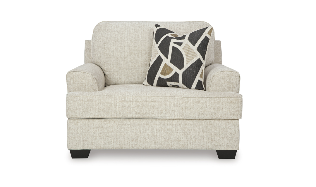 Modern Heritage Heartcort Fabric Living Room Set in Quartz-Jennifer Furniture