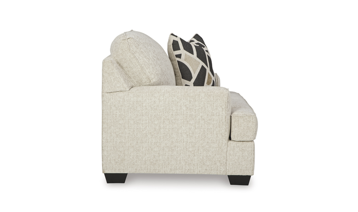 Modern Heritage Heartcort Fabric Living Room Set in Quartz-Jennifer Furniture