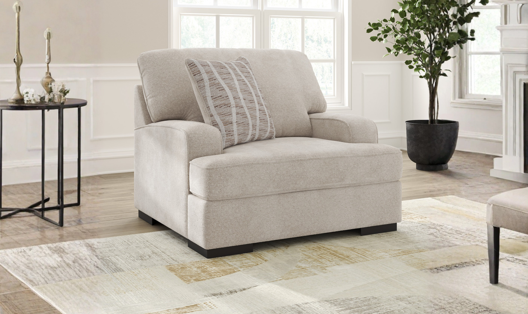 Modern Heritage High Profile Fabric Chair and a Half