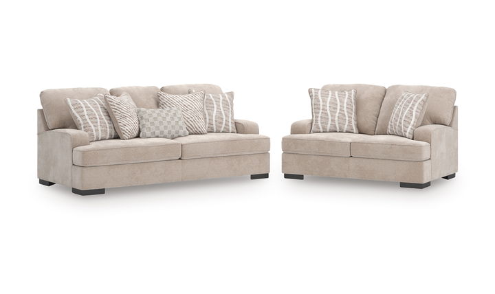 Modern Heritage High Profile Fabric Living Room Set