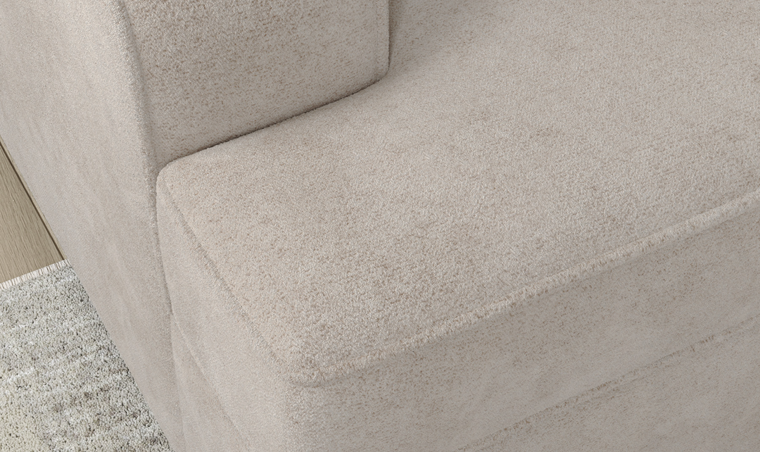 Modern Heritage High Profile Fabric Living Room Set