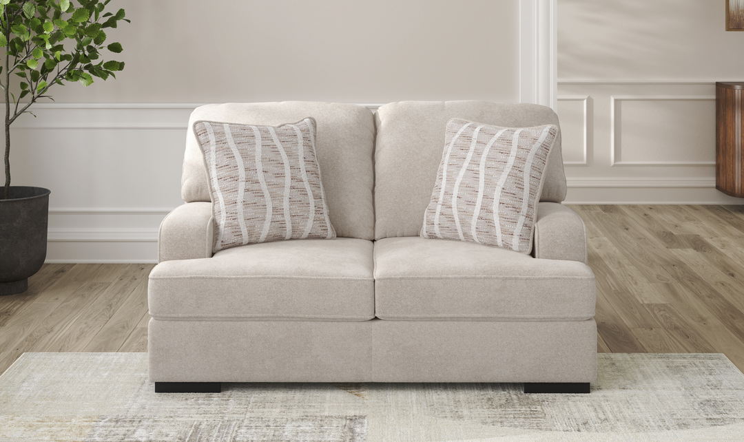 Modern Heritage High Profile Fabric Living Room Set