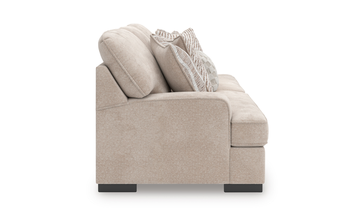 Modern Heritage High Profile Fabric Sofa with HR Foam