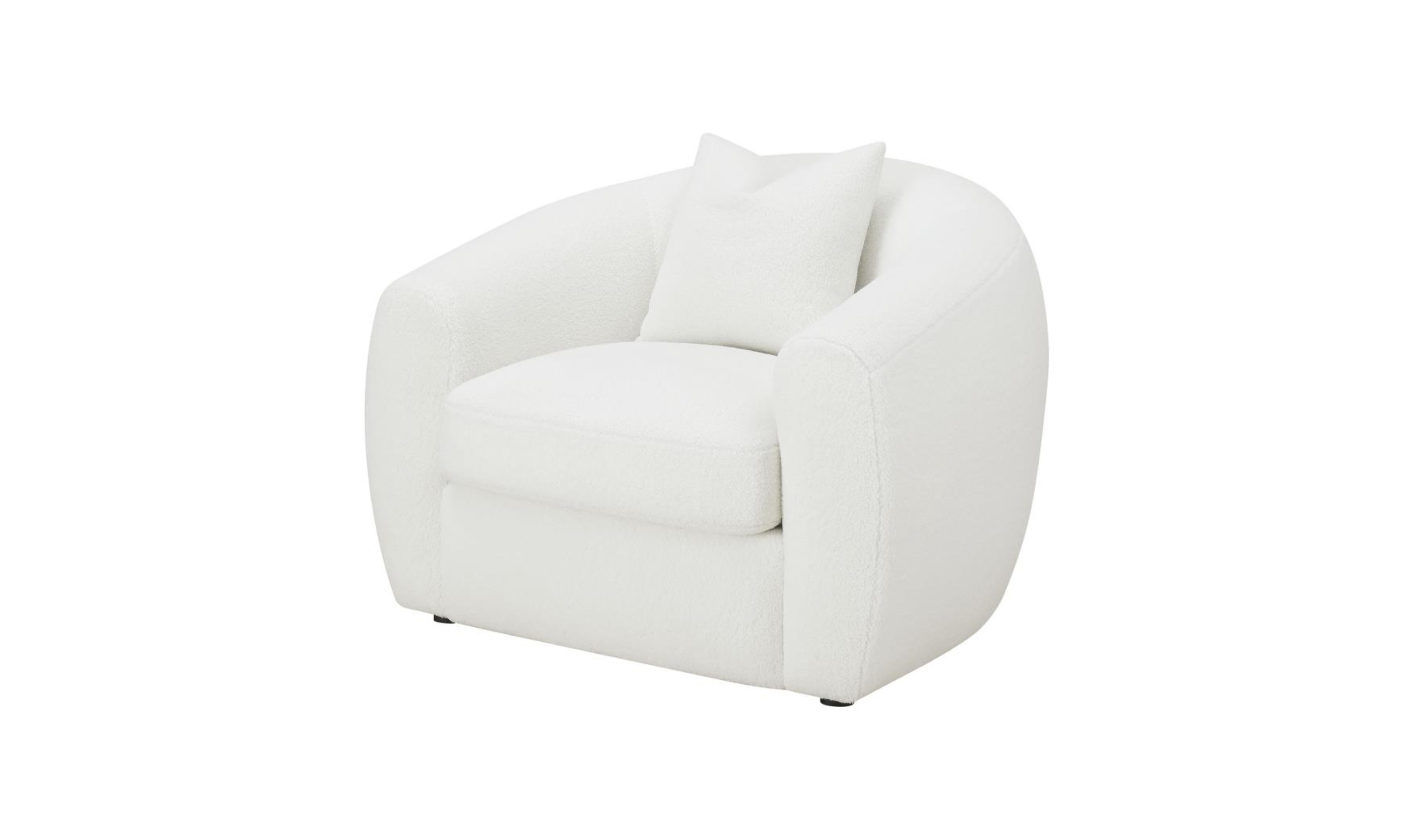 Modern Heritage Isabella Fabric Chair with Removable Cushions