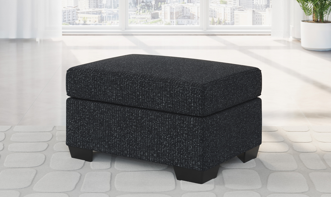 Modern Heritage Jasmine Peaks Ottoman-Jeennifer Furniture