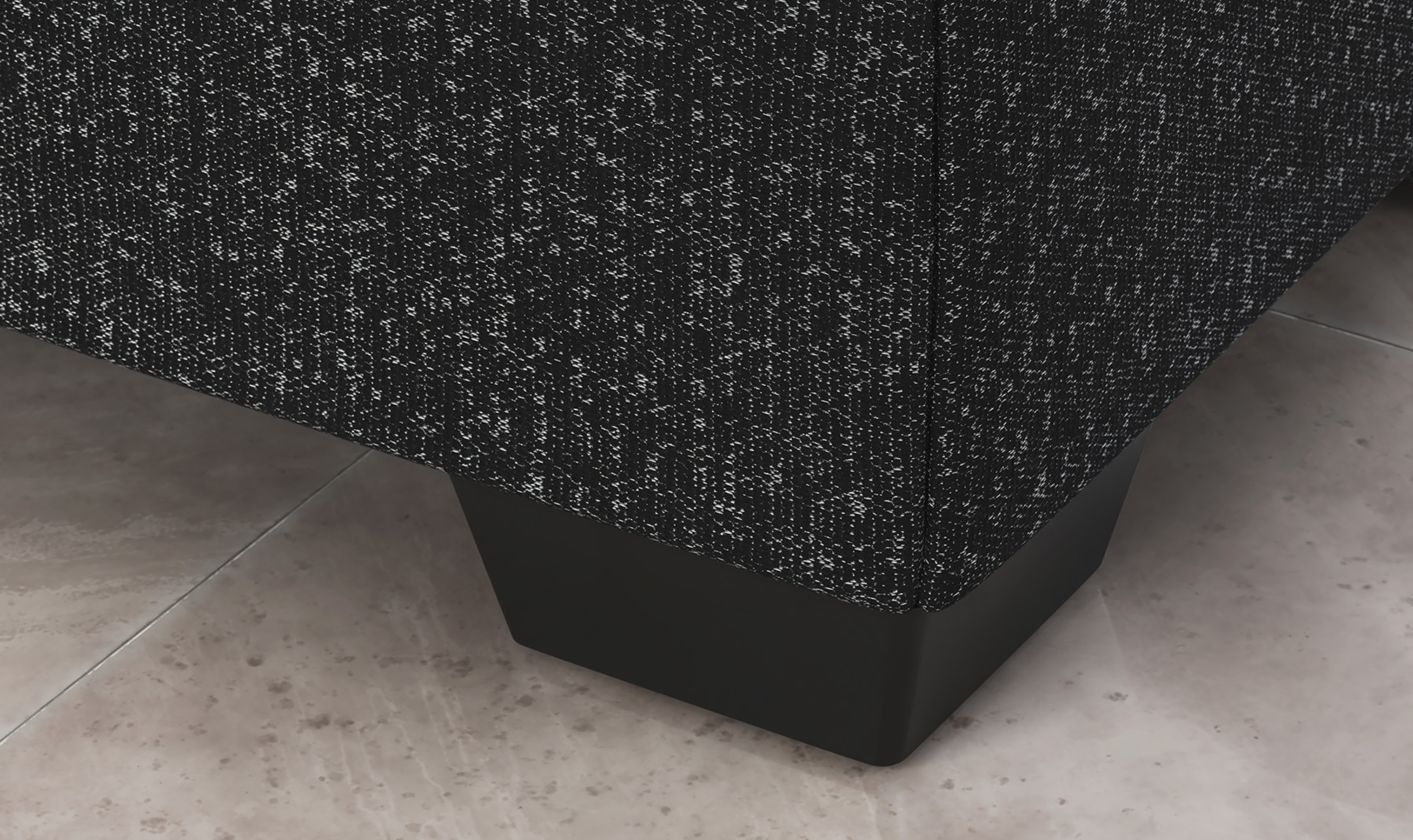 Modern Heritage Jasmine Peaks Ottoman-Jeennifer Furniture